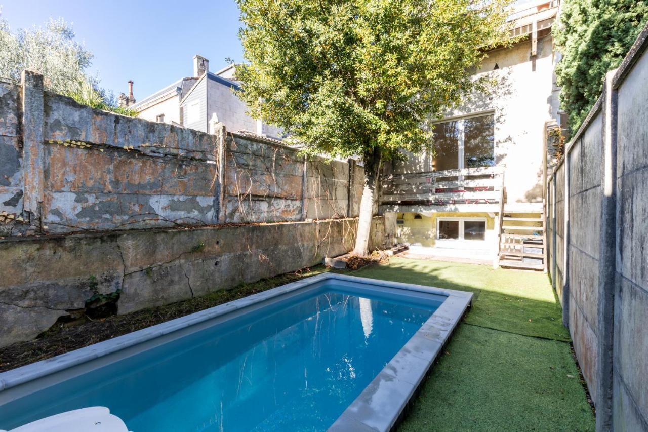 Appartement 50M2 Parfait Etat Avec Piscine Privee Bordeaux Exterior photo